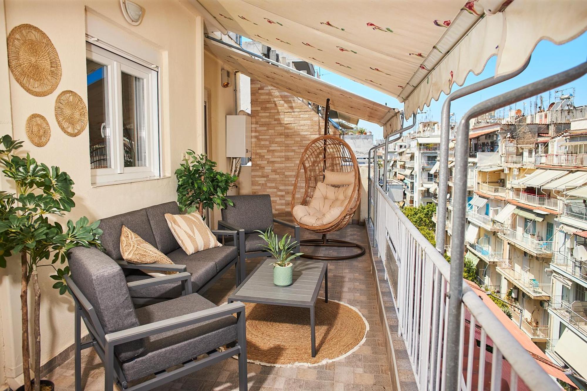 Gem Of Rotonda, City View Penthouse By Binobi! 塞萨洛尼基 外观 照片